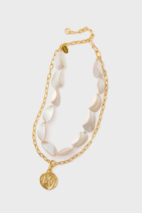 White Pas de Deux Necklace