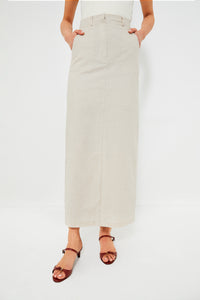 Natural Midi Skirt